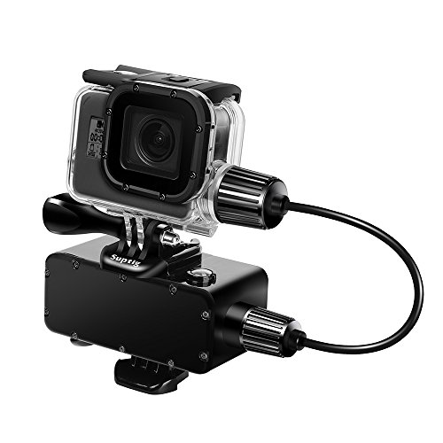 Suptig Funda protectora de repuesto impermeable compatible con GoPro Hero 7 Black Hero 5 Gopro Hero 6 para carga subacuática, resistente al agua hasta 164 pies (50 m)