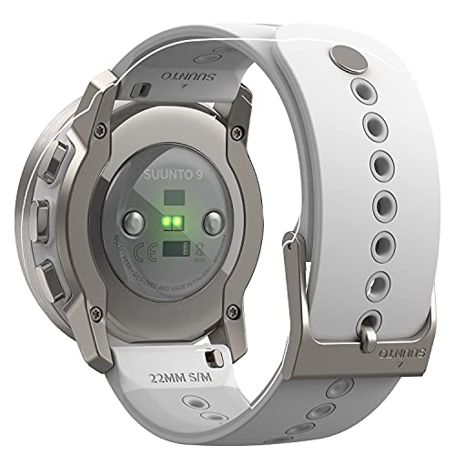 Suunto 9 Peak Reloj deportivo GPS con batería de larga duración y medición de frecuencia cardiaca en la muñeca