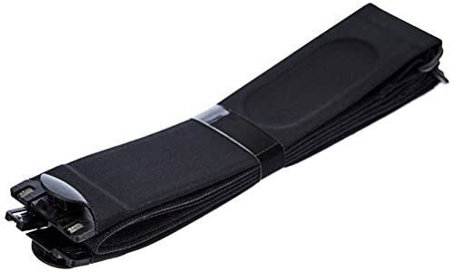 Suunto - Comfort Belt Strap Black - Correa textil para módulo frecuencia cardiaca- Color negro - Talla S/L