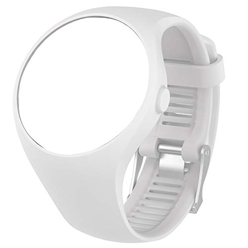 szdc88 Correa De MuñEca De Repuesto,Correa De Pulsera De Reloj Inteligente De Silicona Suave para Polar M200,con Funda De Hebilla