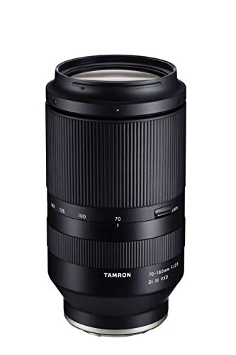 Tamron 70-180mm F/2.8 Di III VXD A056SF - Teleobjetivo Zoom de Gran Apertura para cámaras Sony E de Marco Completo sin Espejo