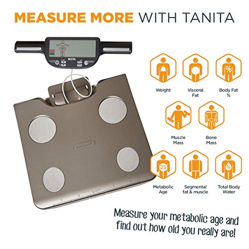 Tanita BC-601 Segment - Báscula con aparato de análisis corporal por segmentos y tarjeta SD, multicolor, lcd