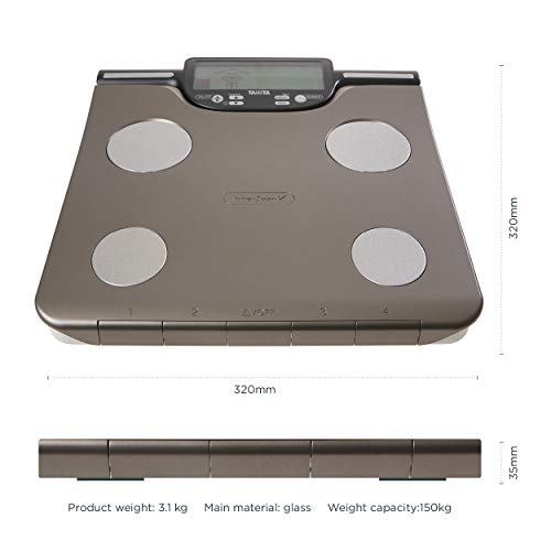 Tanita BC-601 Segment - Báscula con aparato de análisis corporal por segmentos y tarjeta SD, multicolor, lcd