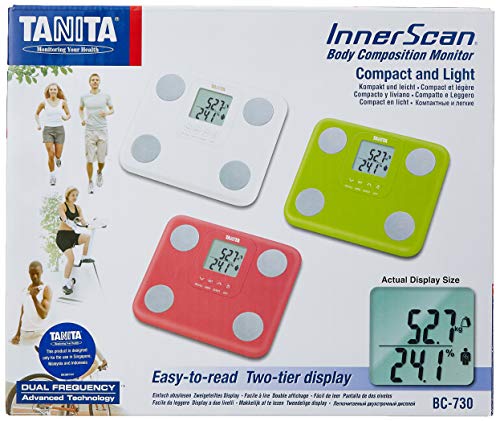 Tanita BC-730 Innerscan - Báscula de análisis corporal por segmentos, Blanco