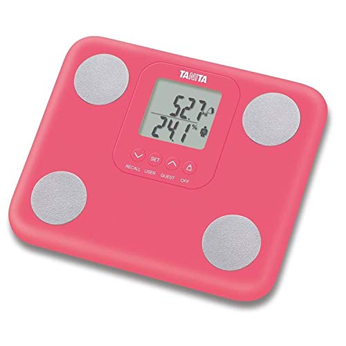 Tanita BC-730 Innerscan - Báscula de análisis corporal por segmentos, color rosa, lcd