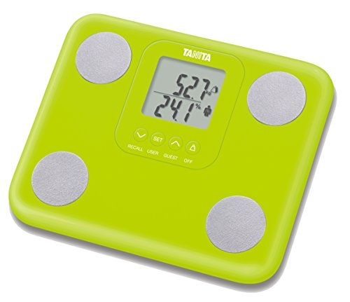 Tanita BC-730 Innerscan - Báscula de análisis corporal por segmentos, color verde, lcd