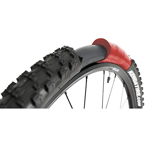 Tannus Armour 3 in 1 Set Puncture Round Protection, Agarre Alto con Baja Resistencia a la Rodadura, fácil Montaje, Reutilizable, Rojo, 26 x 1,95-2,50