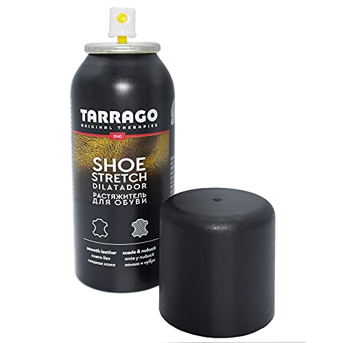 Tarrago | Shoe Stretch Spray 100 ml | Dilatador de Calzado para Cuero, Ante y Nubuck | Aumenta la Flexibilidad y Evita el Dolor al Caminar | Previene Dolores en las Fricciones | (Incoloro 00)