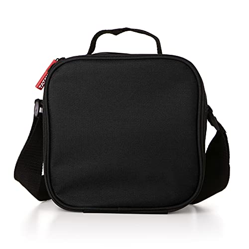 Tatay Urban Food Casual - Bolsa Térmica Porta Alimentos, 3 L de Capacidad, con 4 Tuppers Herméticas, 2 x 0.5 L, 2 x 0.2 L, Color Negro,Medidas 22.5 x 10 x 22 cm