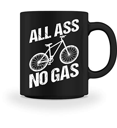 Taza divertida con texto en alemán "Biking Bike MTB Ciclismo Ciclismo Biking Bikes Bikes Bikes Bikes MTB Ciclismo Biker Negro 50/52