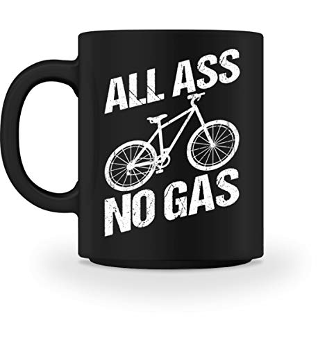 Taza divertida con texto en alemán "Biking Bike MTB Ciclismo Ciclismo Biking Bikes Bikes Bikes Bikes MTB Ciclismo Biker Negro 50/52