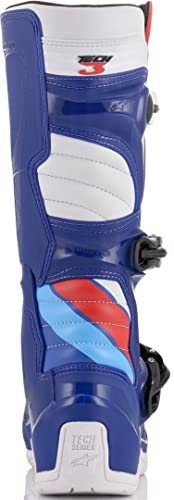 TECH 3 Off-Road Motocross Boot BLUE/WHITE/RED (8)