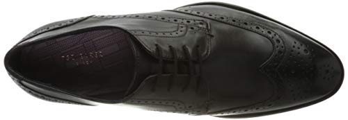 Ted Baker TRVSS, Zapatos de Cordones Brogue Hombre, Negro (Black Black), 41 EU