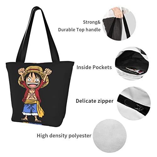 TEERIFE Luf-Fy One Pie-Ce Bolso de mano Bolso de hombro Bolsos de mujer Bolso grande para hacer compras Escuela de trabajo