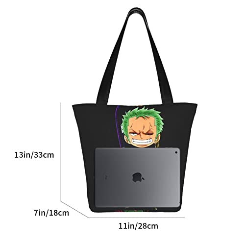 TEERIFE One Pie-Ce Zo-Ro Bolso de mano Bolso de hombro Bolsos de mujer Bolso grande para hacer compras Escuela de trabajo