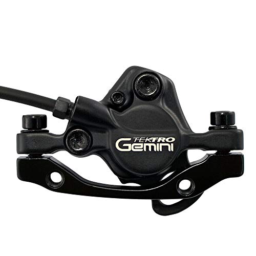 Tektro HD-M500 Gemini Hydraulic Disc Brake Set Dual Piston Caliper with 160mm Rotor, MH2012