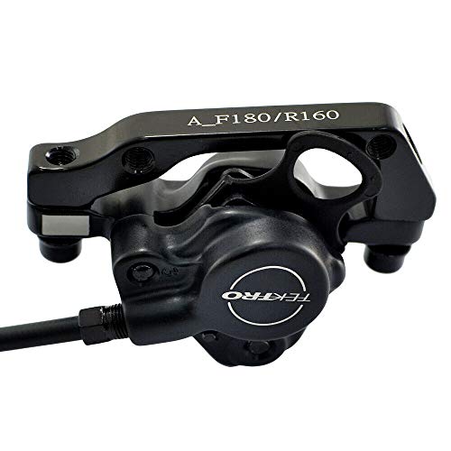 Tektro HD-M500 Gemini Hydraulic Disc Brake Set Dual Piston Caliper with 160mm Rotor, MH2012