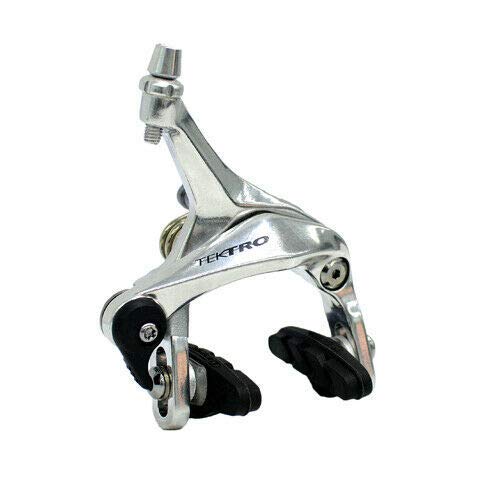 Tektro R340 Road Bike Dual Pivot Caliper Brake Set, Front and Rear, Silver, MH1817