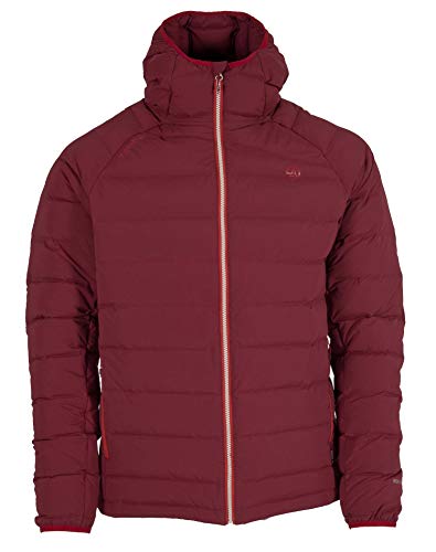 Ternua Chaqueta Nuptse H-Down Jacket M Hombre, Rumba Red, XXL