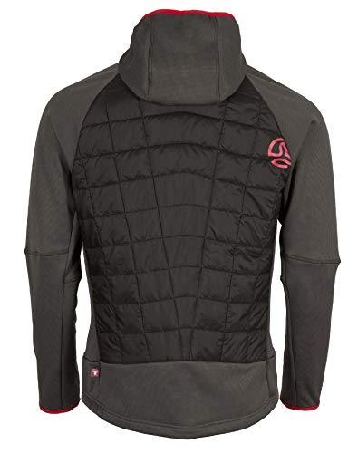 Ternua Chaqueta Suar Hybrid M Hombre, Black, XXL