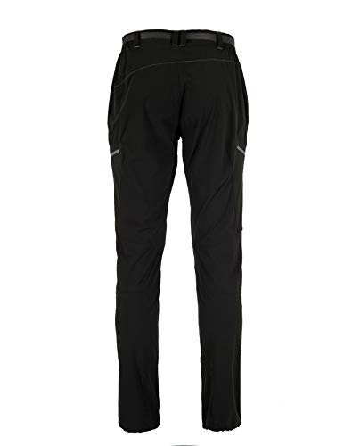 Ternua Sabah M Pantalón, Hombre, Black, S