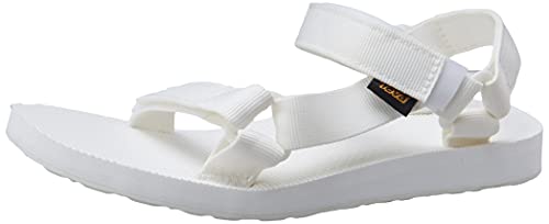 Teva Original Universal, Sandalias de Punta Descubierta Mujer, Blanco (Bright White Brwh), 38 EU