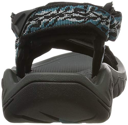 Teva Terra Fi 5 Universal, Sandalias de Punta Descubierta Mujer, Azul (Manzanita Deep Lake Mdlk), 36 EU