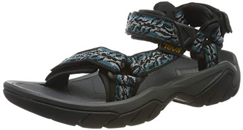 Teva Terra Fi 5 Universal, Sandalias de Punta Descubierta Mujer, Azul (Manzanita Deep Lake Mdlk), 36 EU