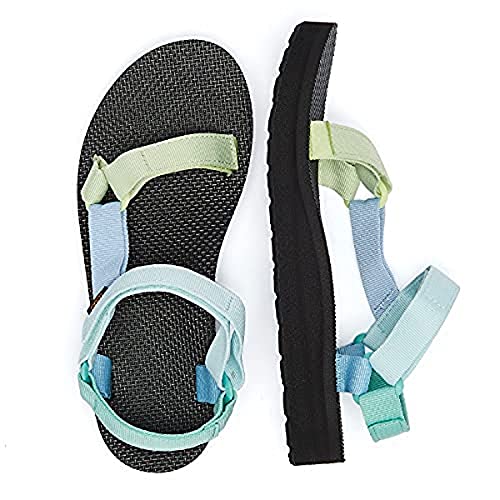 TEVA W MIDFORM Universal, Sandalias Mujer, Light Green Multi, 38 EU