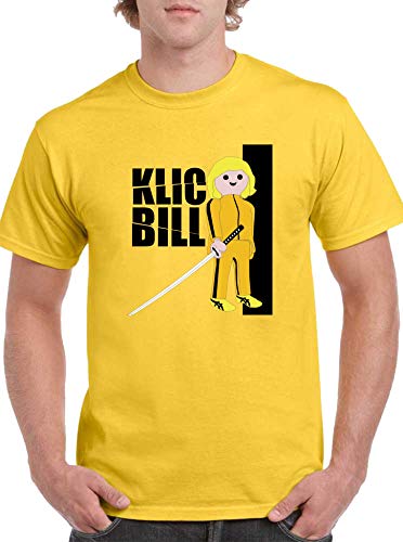 The Fan Tee Camiseta de Hombre Click Playmobil Kill Bill 001 M