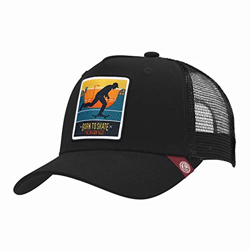 The Indian Face Gorra - Born to Skate Black