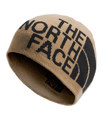 The North Face Reversible TNF Banner Beanie, Utility Brown/Hawthorne Khaki, OS