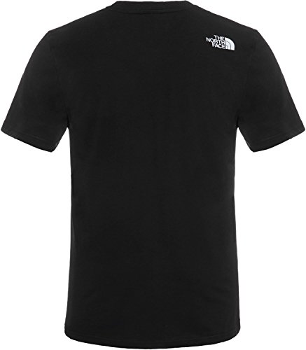 The North Face T92TX5 Camiseta De Manga Corta Simple Dome, Hombre, Negro (TNF Black), S
