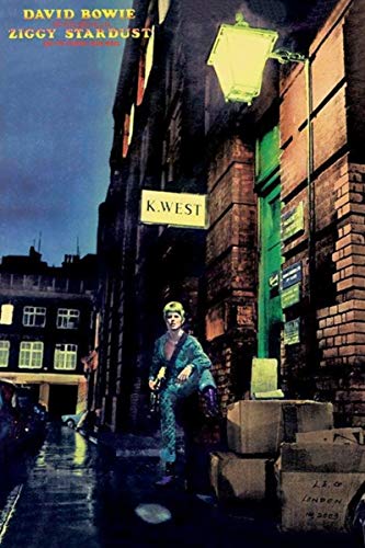 Theissen Ziggy Stardust David Bowie Maxi póster, Multi-Colour - Matte Poster Frameless Gift 11 x 17 pulgadas (28 cm x 43 cm) *IT-00067