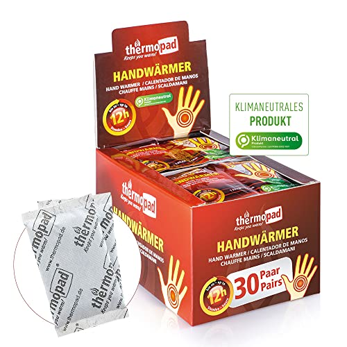 Thermopad Handwärmer - Calentadores de mano, color beige, talla 30 Pairs