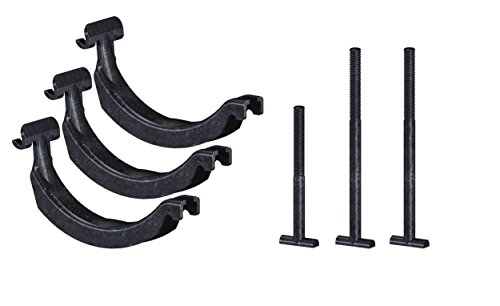 Thule 591 / 598 ProRide -Portabicicletas, kit de adaptador de barra de techo cuadrado