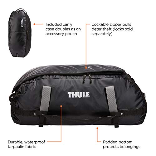 Thule Chasm Sport - Bolsa de Viaje (130 L), Color Negro