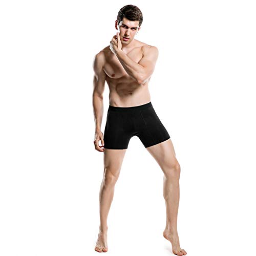 TIGERROSA 4 PCS Long Leg Men s Boxers Ropa Interior Calzoncillos de algodón Cuecas Calzoncillos Hombres Shorts Hombre Jdren Mens Boxer Panties Style A @ M