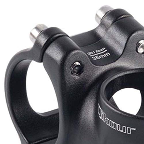 TITA-DONG Tallos para manillar de bicicleta, vástago ajustable de 25,4 mm y 31,8 mm, aleación de aluminio MTB Super Light Bike Stem para la mayoría de bicicletas