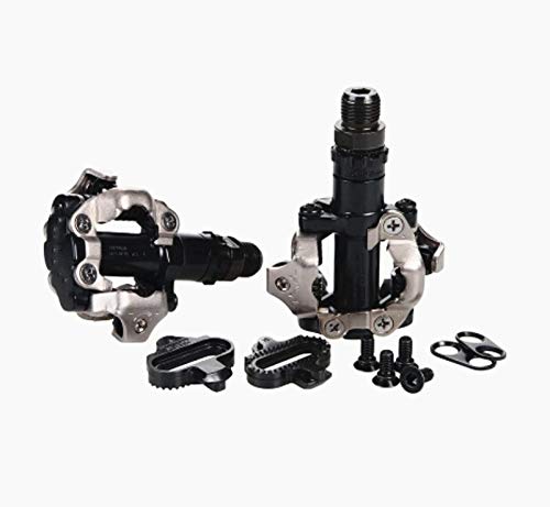 TLBBJ Bicycle Pedal PD-M520 SPD Pedales MTB de la Bicicleta de montaña autoblocante Automáticos Pedales Pedales de Bicicleta con Tacos PD22 Bicycle Parts (Color : M520 Black)