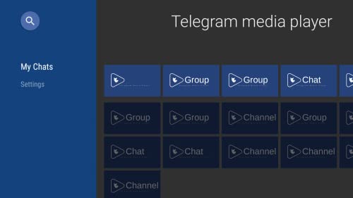 TMP - Telegram media player