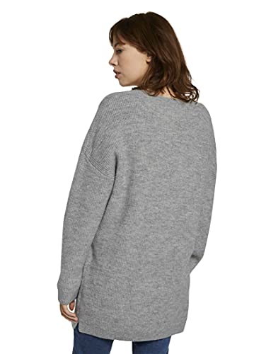 TOM TAILOR Denim Spitze Suter Pulver, 10367 Mélange-Juego de Mesa de Aprendizaje, XL para Mujer