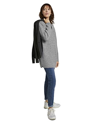 TOM TAILOR Denim Spitze Suter Pulver, 10367 Mélange-Juego de Mesa de Aprendizaje, XL para Mujer