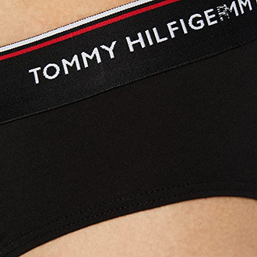 Tommy Hilfiger 3-Pack Cotton Briefs Calzoncillos, Negro (Black 990), L (Pack de 3) para Hombre