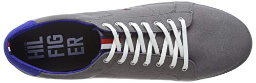 Tommy Hilfiger H2285arlow 1d, Zapatillas Hombre, Gris (Steel Grey 596), 41 EU