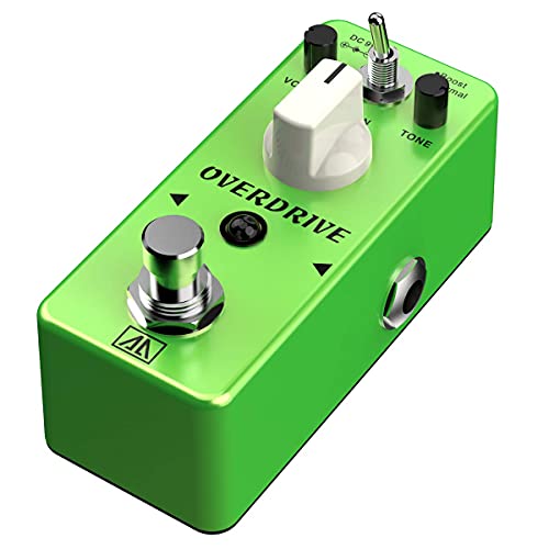 Tom'sline Engineering AGR-5 Pedal De Efecto De Sobrecarga ,Sonido Retro Overdrive Basado En Tube Screamer