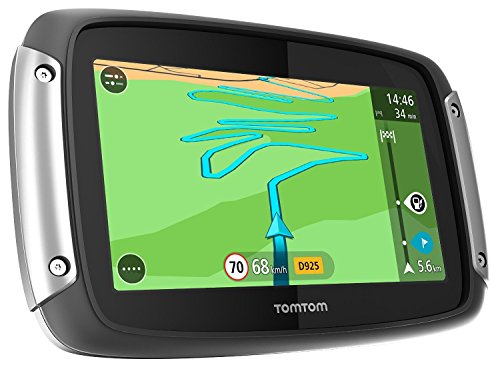 TomTom Rider 400 Premium Pack - GPS para coches de 4.3", mapas de Europa