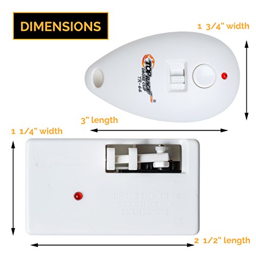 Top Race® Drone Teledirigido lanzacohetes con Gancho Toma Objetos hasta 300g Muoverlos y Abilidad de Liberación Drone lanzacohetes Controlado por Radio Certificado (TR-66)
