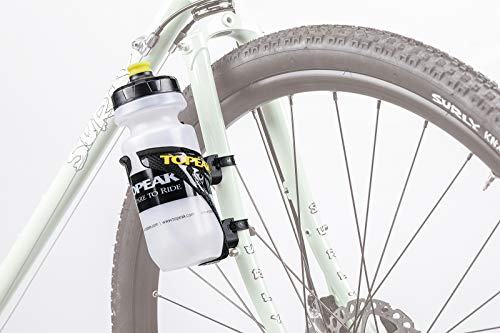 TOPEAK VersaMount, 2pcs per Set Porta-Botellas Ciclismo, Adultos Unisex, Negro (Negro), 20-60 MM