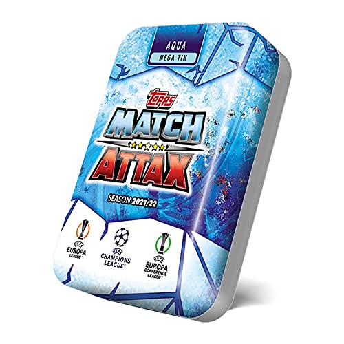 Topps UCL Match Attax 2021-2022 Mega Lata (UL1-MD3) [Modelo Surtido] - 1 Unidad